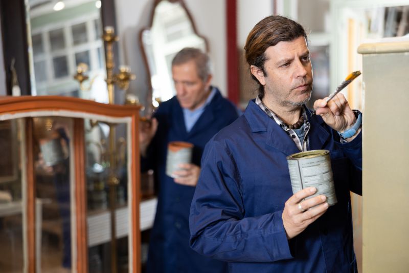 Armoire Painting detail